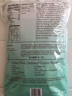 Trader Joes Rolled Oats Gluten Free 2-lb Bags (Pack of 2)