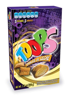 TOOPS Dulce de Leche Cereal, 7.8 Ounce (220 grams) (1 Pack)