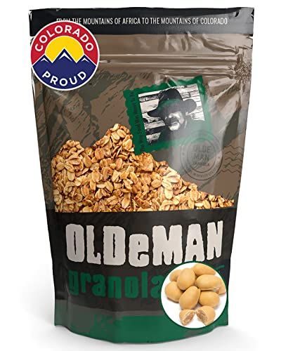 Olde Man Granola Gluten Free Granola - Non-GMO Healthy Granola Cereal - Soft Whole Grain Oats, Butter, Brown Sugar - Handmade in Colorado (Maple Nut, 12oz Pack)