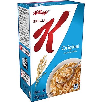 Kellogg&#39;s Special K, Breakfast Cereal, Original, .81oz (70 Count)