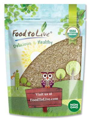 Food to Live Organic Amaranth Flakes, 1 Pound - Non-GMO Pressed Amaranth Seeds, Vegan, Kosher, Bulk, High in Dietary Fiber, Protein, & Selenium. Great for Cooking, Baking, Oatmeal, Cereals, Yogurts. Food to Live Organic Amaranth Flakes, 1 Pound - Non-GMO Pressed Amaranth Seeds, Vegan, Kosher, Bulk, High in Dietary Fiber, Protein, & Selenium. Great for Cooking, Baking, Oatmeal, Cereals, Yogurts.