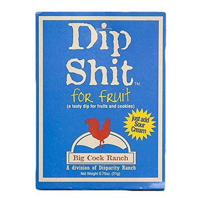 Dip Shit Fruit and Cookie Dip 0.75 Ounce - 6 Pack