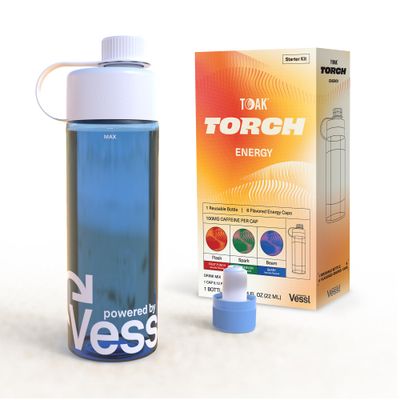 Torch Energy Starter Kit: Sugar Free Energy Drink Mix - 3 Flavors - 100mg Caffeine