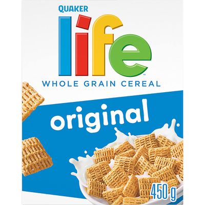 Quaker Life Original Whole Grain Cereal , 450g/15.87oz {Imported from Canada}