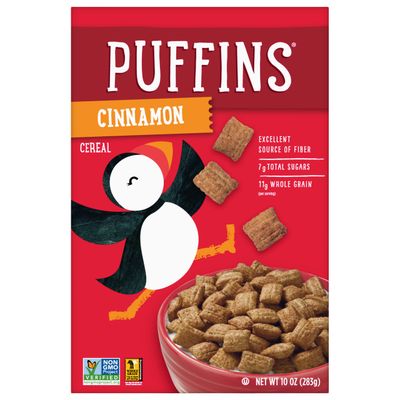 Barbara&#39;s Puffins, Cinnamon, 10 oz