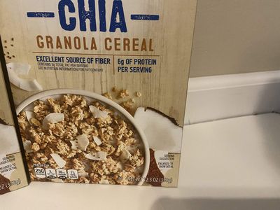 Simply Nature (2) boxes 12.3 oz Non-GMO Organic Coconut Chia Granola Cereal