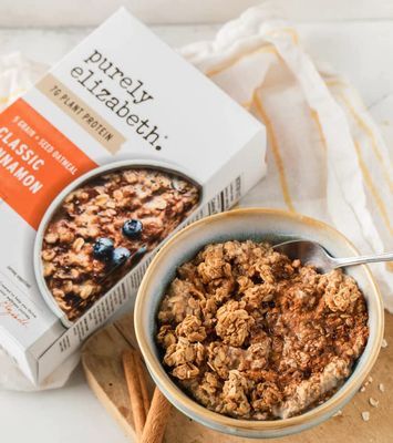 PURELY ELIZABETH Classic Cinnamon Instant Oatmeal, 9.12 OZ