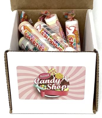 SECRET CANDY SHOP Giant Jumbo Smarties Candies (Pack of 12 Rolls) + Free 5 Smarties Rolls