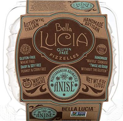 Bella Lucia Gluten Free Pizzelles, Anise, 6 Ounce