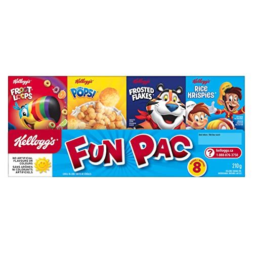 Kellogg&#39;s Fun Pak 210 Gram {Imported from Canada}