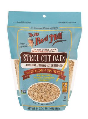 Bob&#39;s Red Mill 100% Whole Grain Steel Cut Oats Golden Spurtle, 24 OZ (Pack of 3)