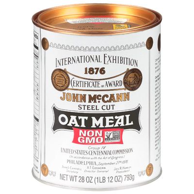 McCann&#39;s Irish Oatmeal, Traditional Steel Cut, 28 Ounce (Pack of 4)