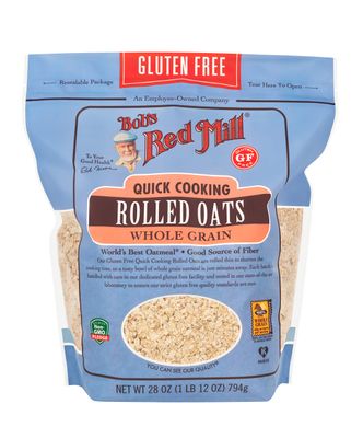 Bob's Red Mill Gluten Free Quick Cooking Rolled Oats - 28 oz (Pack of 4)