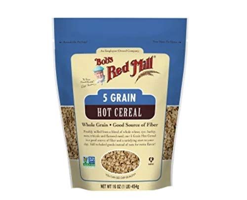 Bob&#39;s Red Mill 5 Grain Hot Ceral 16 oz Pouch (Pack of 4)