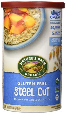 NATURES PATH OATS GF STEEL CUT ORG 30 OZ