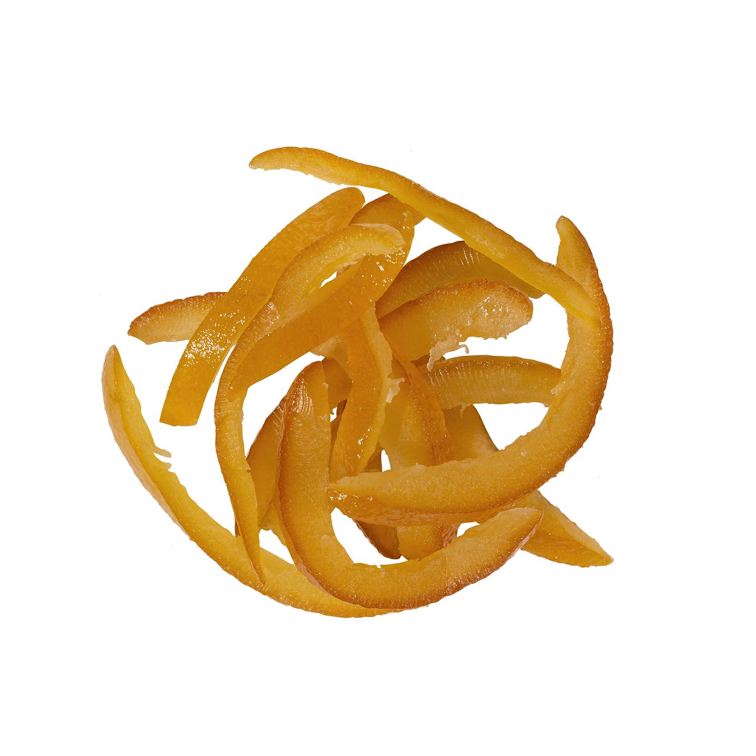 OliveNation Candied Orange Peel Slices, Sweet and Tangy for Baking, Cooking, Snacking - 4 ounces