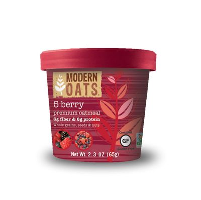 Modern Oats 5 Berry Oatmeal, 2.3 Ounce (Pack of 12)