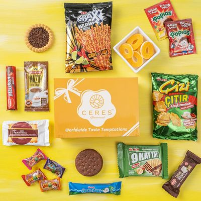 International Exotic Snack Box Variety Pack, Count Premium Foreign Rare Snack Food Gifts for Fun, Mystery Box of Snacks, European Snacks for Adults and Kids (Mini)