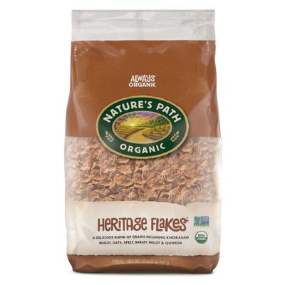 Nature&#39;s Path Organic Heritage Flakes Cereal, 32 oz (Pack of 6), Non-GMO, Earth Friendly Packaging