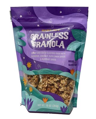 Trader Joe&#39;s Grainless Granola - Vegan &amp; Gluten Free - Sweet &amp; Salty Clusters Made with Almonds, Coconut, Sunflower &amp; Pumpkin Seeds