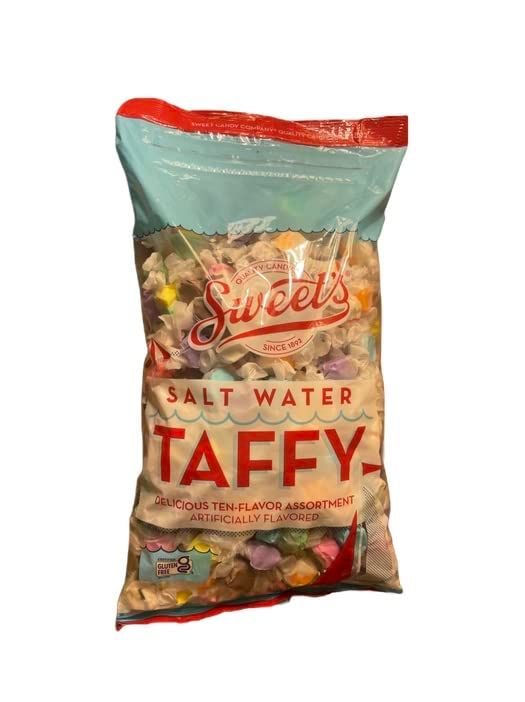 Salt Water Taffy10 Flavor Assortment Salt Water Gluten Free Kosher (4 LB)