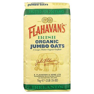 Flahavan&#39;s Organic Jumbo Oats - 1kg