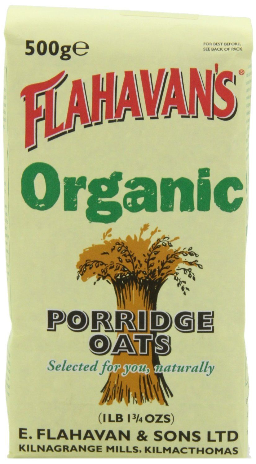 FLAHAVAN&#39;S Organic Irish Porridge Oats, 500 gr