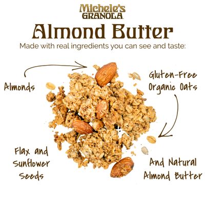 Michele's Granola Almond Butter, Gluten-Free &amp; Non-GMO (5 Pound (Pack of 1))