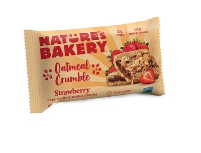POPS TRADING COMPANY Since 1998 Oatmeal Crumble Snack Bar Variety Sampler Apple &amp; Strawberry 12ct 1.41oz