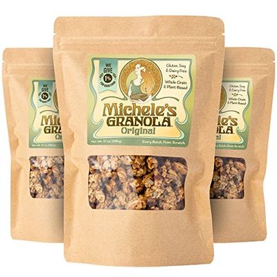 Michele&#39;s Granola Original Gluten-Free &amp; Non-GMO (12 Ounce (Pack of 3))