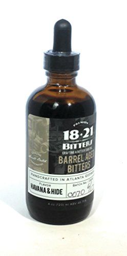 18.21 Barrel Aged Havana &amp; Hide Bitters 4oz