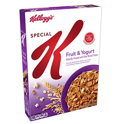 Kellogg&#39;s Special K, Breakfast Cereal, Fruit and Yogurt, Low Fat, 12.5oz Box