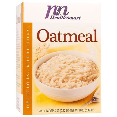 HealthSmart High Protein Oatmeal, 14g Protein, Low Calorie, Low Carb, Low Fat, Sugar Free, Instant Diet Oatmeal Mix, KETO Friendly, Ideal Protein Compatible, 7 Count Box