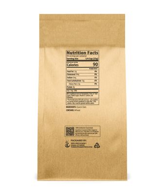 Pure Original Ingredients Quick Oats (5 lb) Breakfast Cereal, Whole Grain, Milled In The Pacific Northwest, Eco-Friendly Packaging,