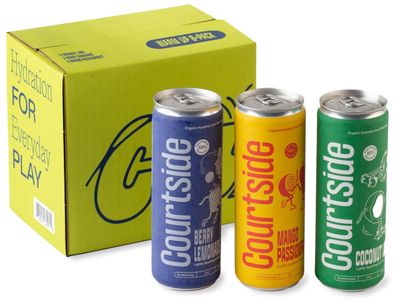 Courtside - Organic Hydration from Real Fruit (Variety | Berry Lemon, Mango Passion, Coco Lime)