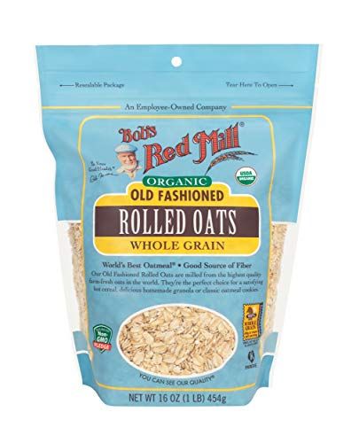 Bob&#39;s Red Mill Organic Old Fashioned Rolled Oats, 16-ounce (Pack of 1)