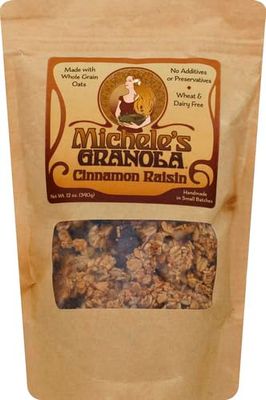 Michele's Granola, Cinnamon Raisin Granola, 12 oz