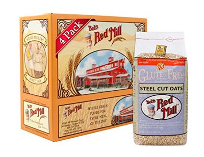 Bob&#39;s Red Mill Gluten Free Steel Cut Oats, 24 Oz (4 Pack)