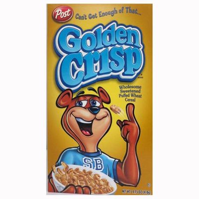 4 set Post Golden Crisp Cereal, 14.75 Ounce (Pack of 4)