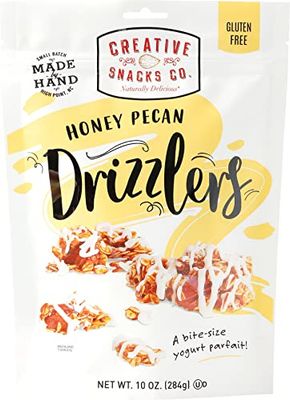 Creative Snacks Granola Honey Pecan Drizzlers 10 OZ (Pack of 6)