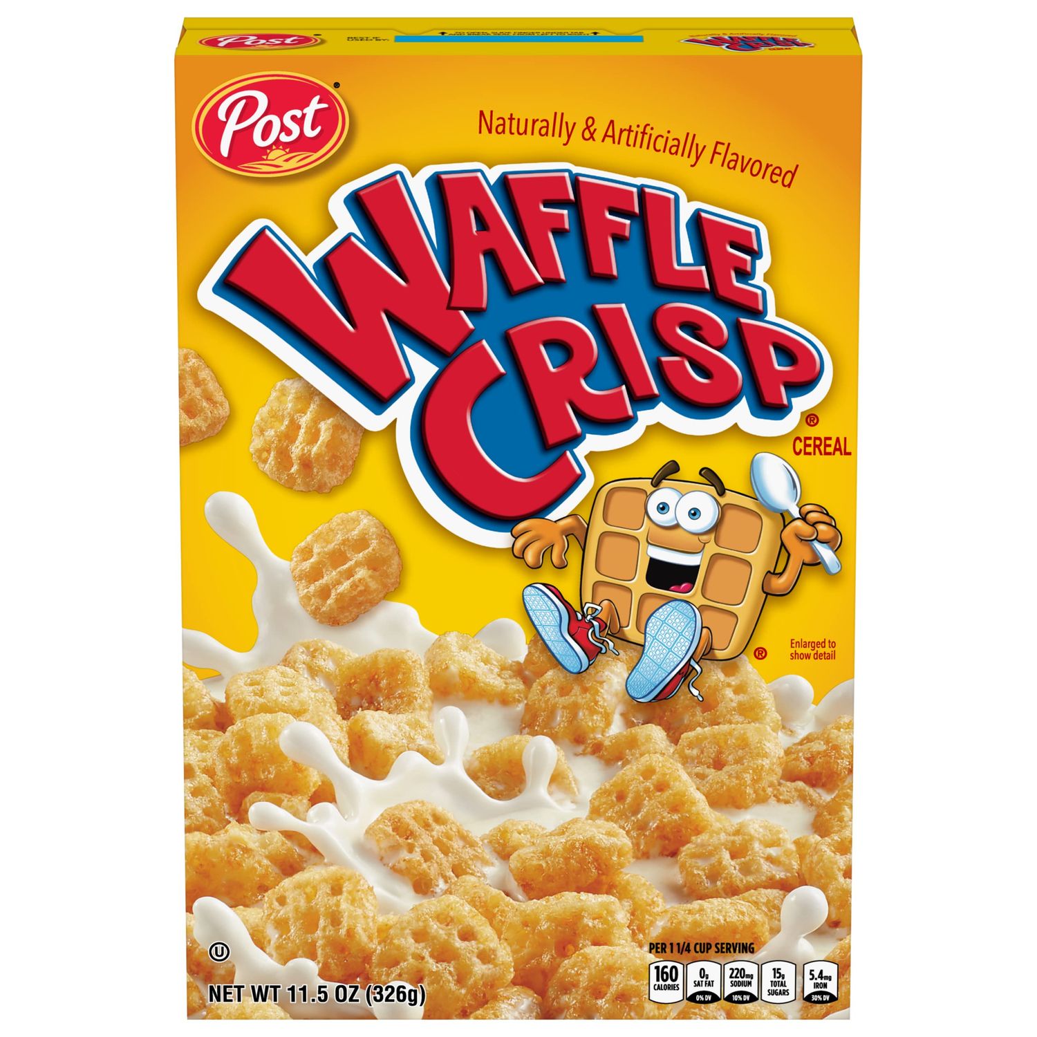 Post Waffle Crisp breakfast cereal