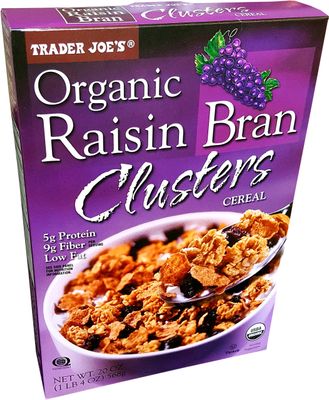 Trader Joes Organic Raisin Bran Clusters Cereal