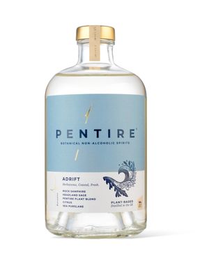 Pentire Adrift 70cl - Botanical Alcohol Free Spirit - Distilled from Native Cornish Plants - No Added Sugar - Vegan - No Artificial Flavours &amp; Colourings - Non Alcoholic Spirit
