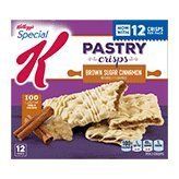 Kellogg&#39;s Special K Pastry Crisp, Brown Sugar Cinnamon, 0.88 oz - 4 Packs of 6