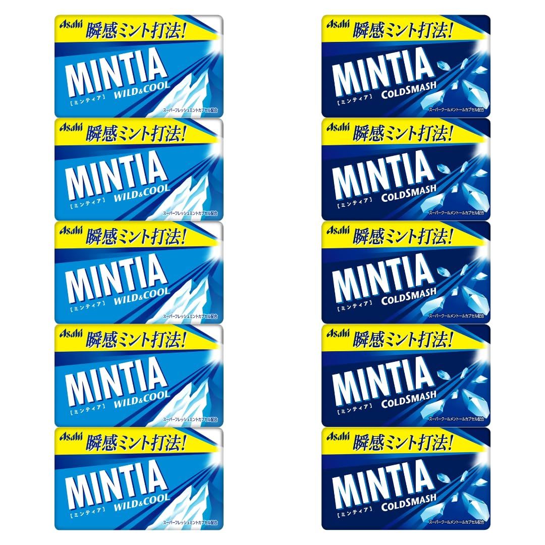 OSK Mintia Wild &amp; Cool 5-Pack + Mintia Cold Smash (50 Pieces) 5-Pack