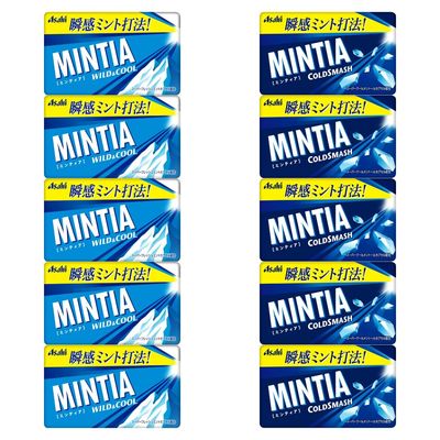 OSK Mintia Wild &amp; Cool 5-Pack + Mintia Cold Smash (50 Pieces) 5-Pack