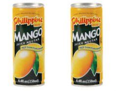 (PACK OF 2) Philippine Brand Mango Juice Nectar 8.4 Oz