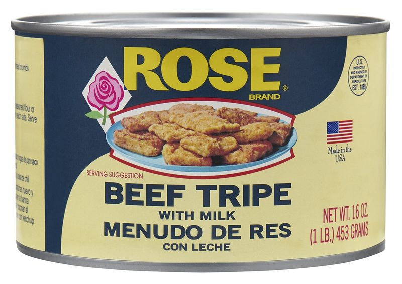 Rose Beef Tripe with Milk - 5 / 16 oz cans