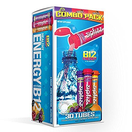 Zipfizz Healthy Energy Drink Mix, Variety, Value SP 3 Pack ( 30 Count Each )