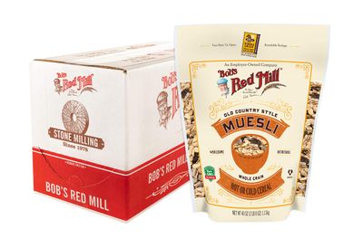 Bob&#39;s Red Mill Resealable Old Country Style Muesli Cereal, 40 Ounce (Pack of 4)